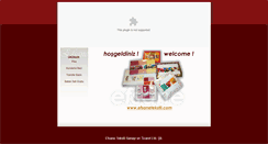 Desktop Screenshot of efsanetekstil.com